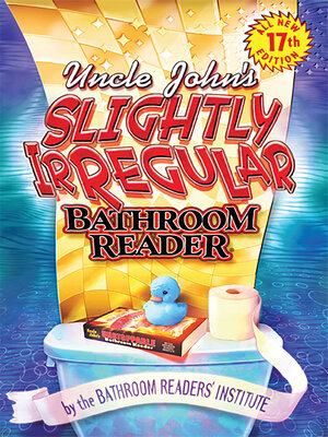 cover image of Uncle John's Slightly Irregular Bathroom Reader